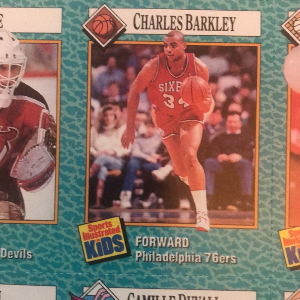 SI for Kids Charles Barkley rookie